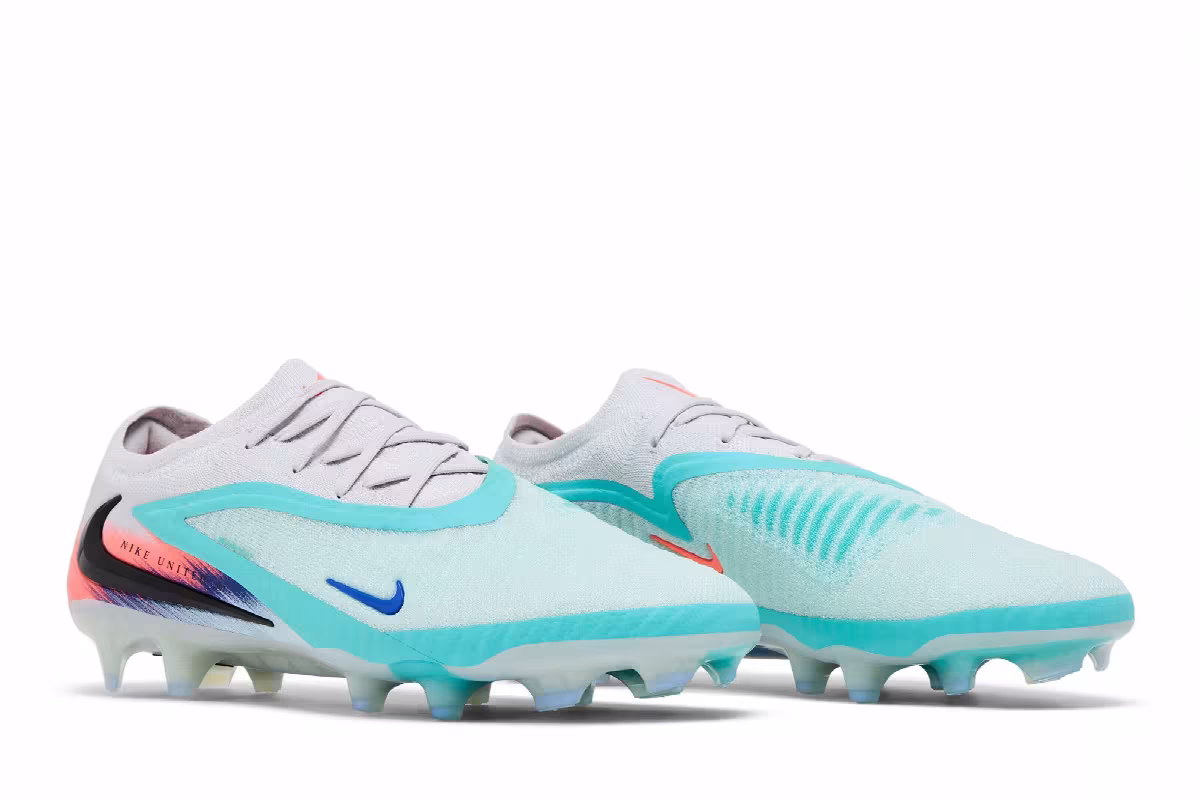 Nike United Phantom 6 Low Elite Pistachio Frost/Hyper Orange, view 9