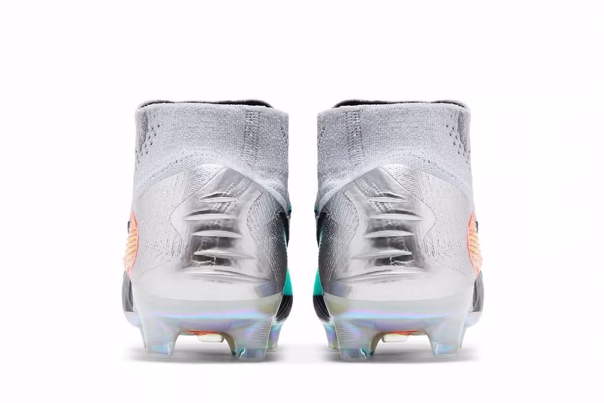Nike Phantom 6 High Elite FG Chrome Black, view 7