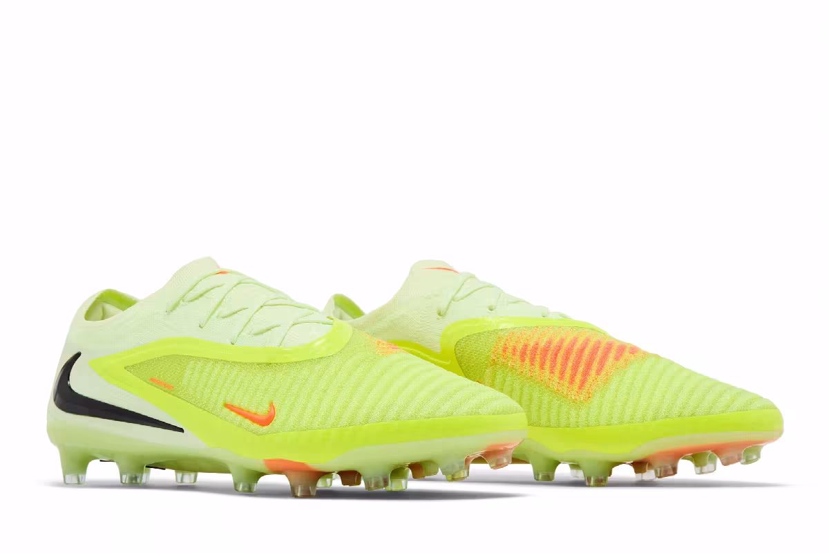 Nike Phantom 6 Low Elite AG Hyper Crimson Limelight, view 9
