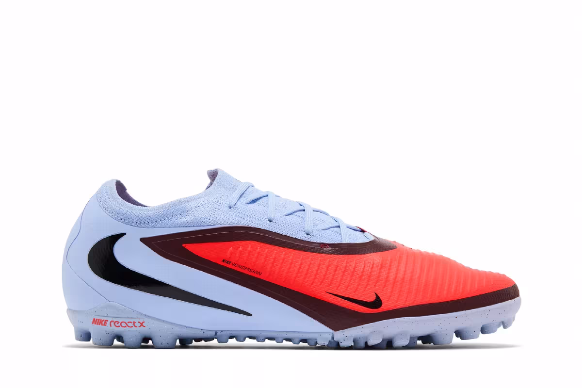 Nike Phantom 6 Low Pro TF Royal Tint Bright Crimson, view 2