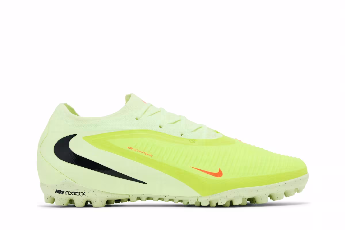 Nike Phantom 6 Low Pro TF Hyper Crimson Limelight, view 2