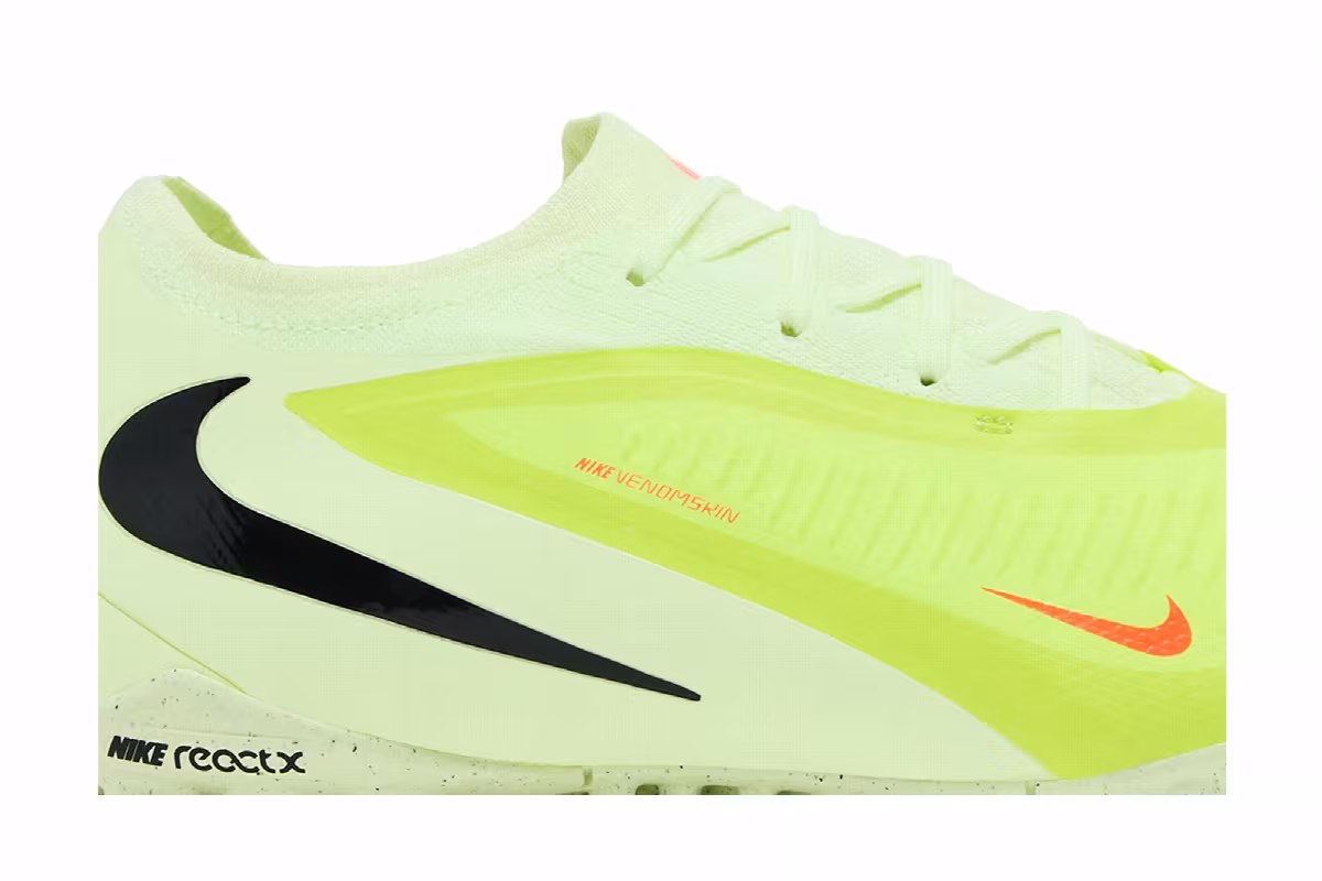 Nike Phantom 6 Low Pro TF Hyper Crimson Limelight, view 3