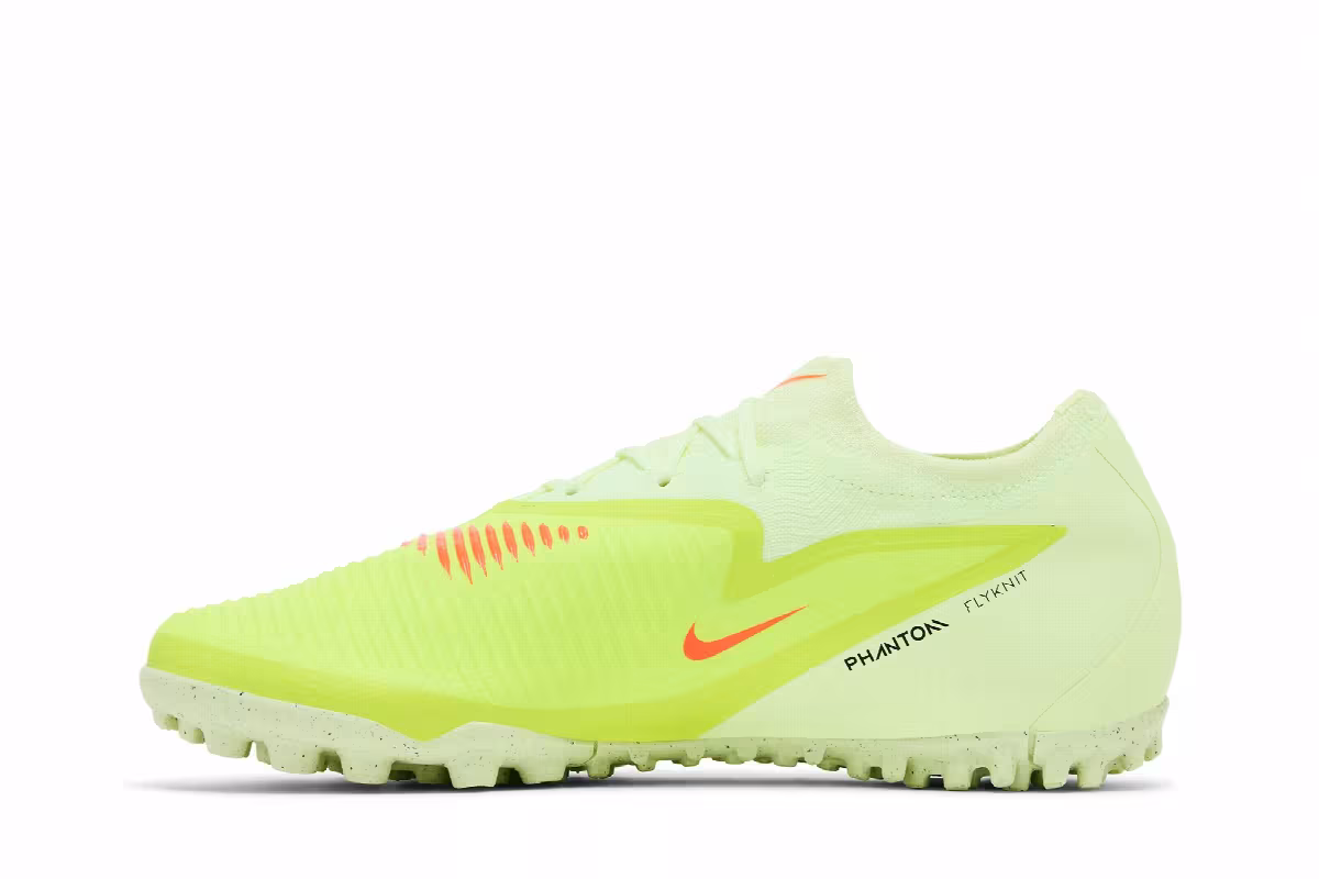 Nike Phantom 6 Low Pro TF Hyper Crimson Limelight, view 4