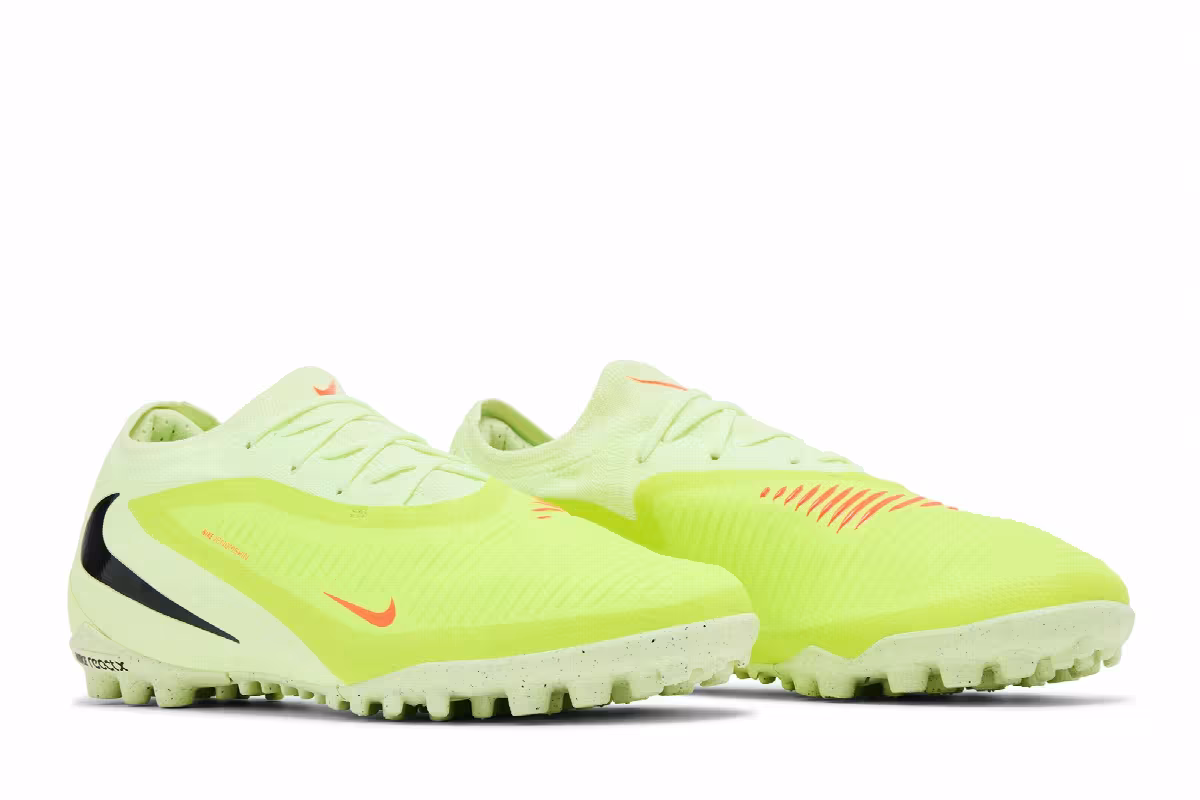 Nike Phantom 6 Low Pro TF Hyper Crimson Limelight, view 9