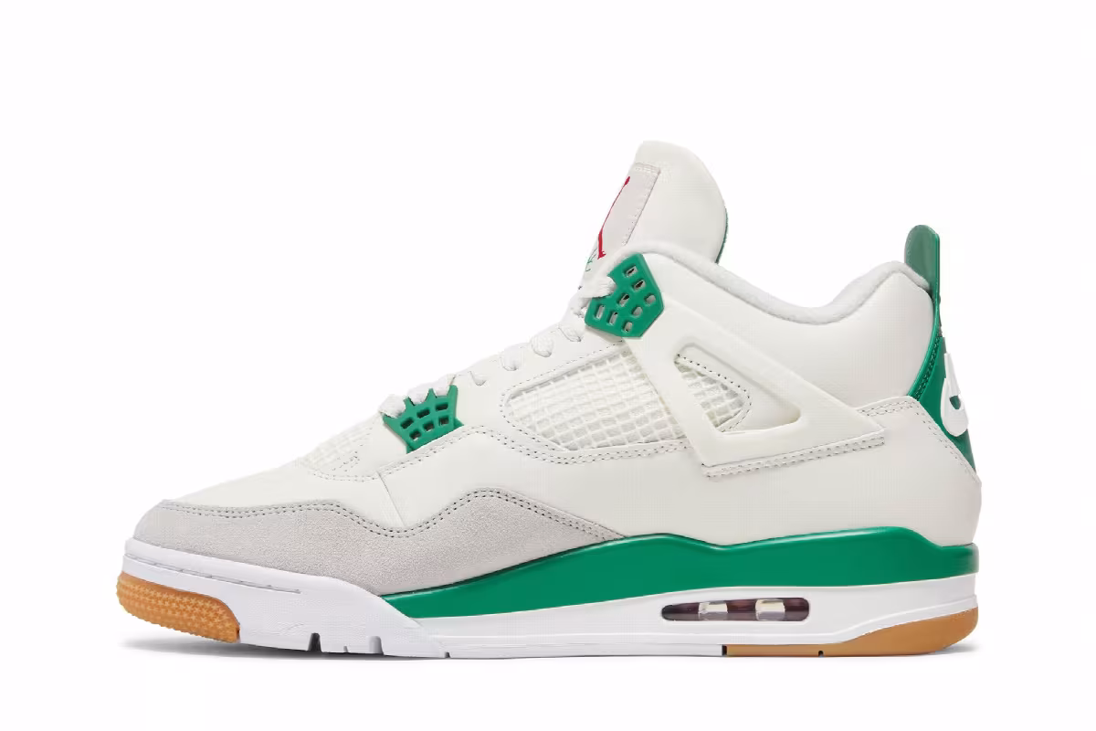 Nike SB x Air Jordan 4 SP Pine Green, view 4