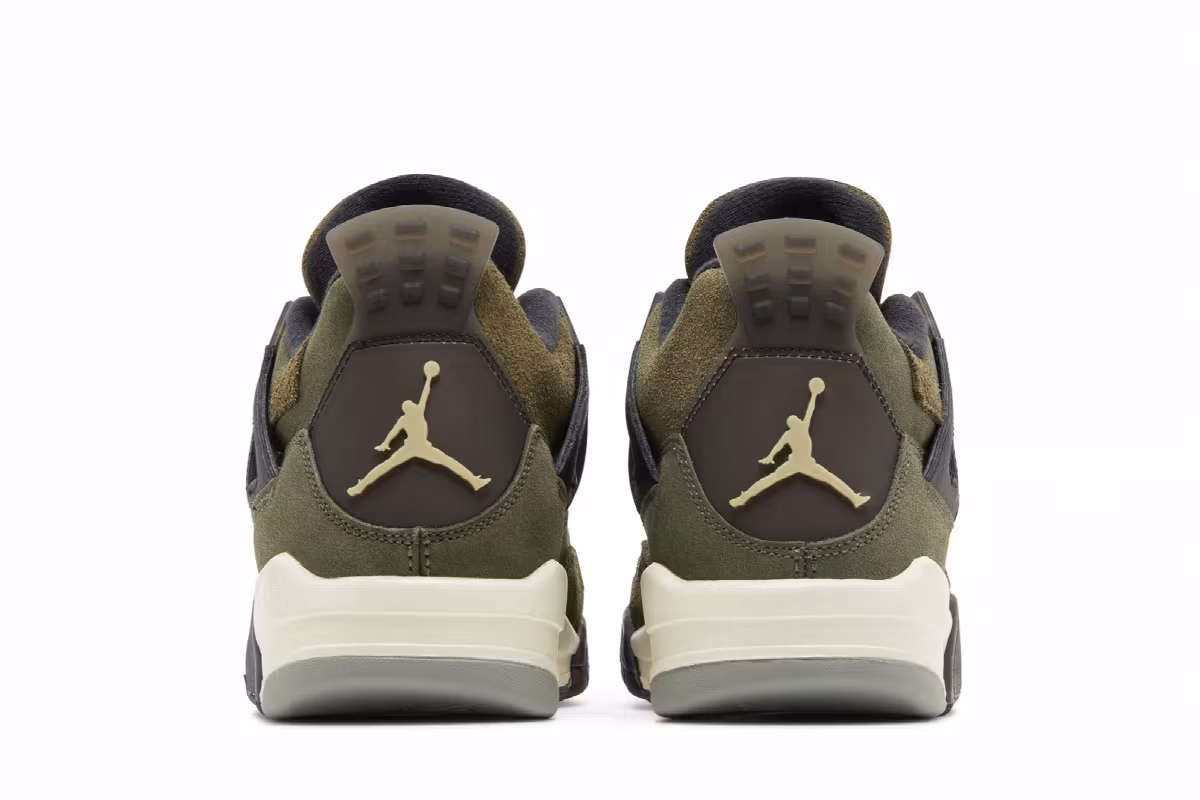 Air Jordan 4 SE Craft GS Olive, view 7