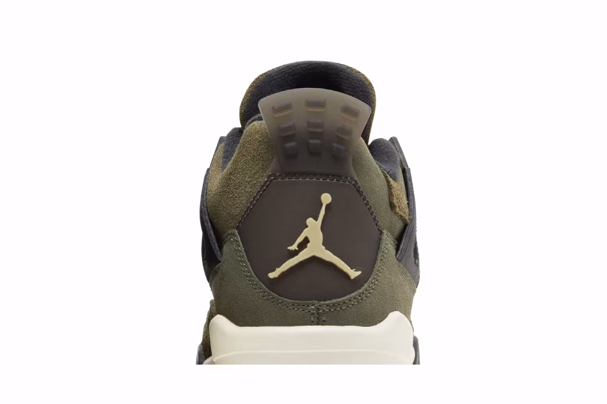 Air Jordan 4 SE Craft GS Olive, view 8
