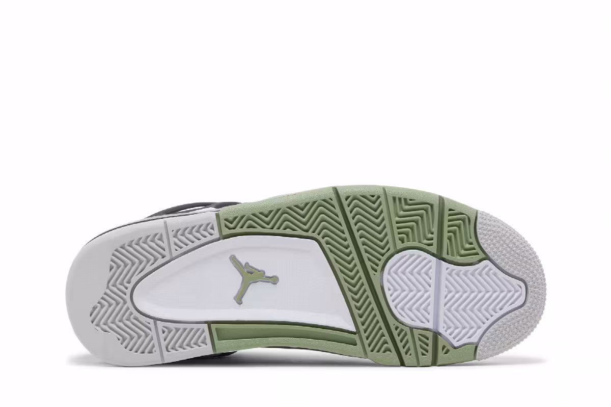 Women's Air Jordan 4 Seafoam, view 5