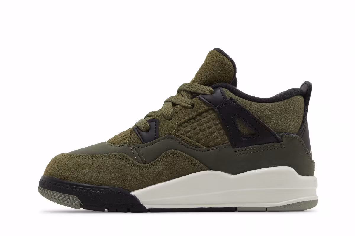 Air Jordan 4 SE Craft TD Olive, view 4
