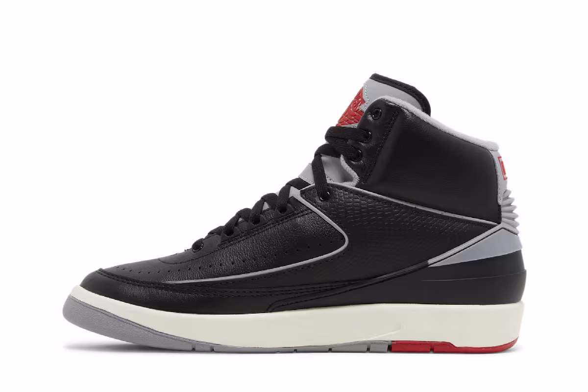 Air Jordan 2 Black Cement, view 4