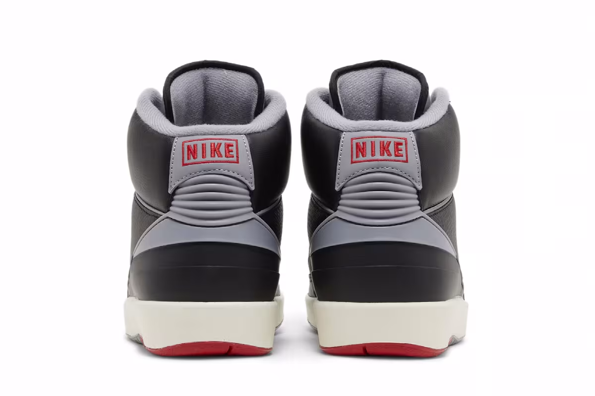 Air Jordan 2 Black Cement, view 7