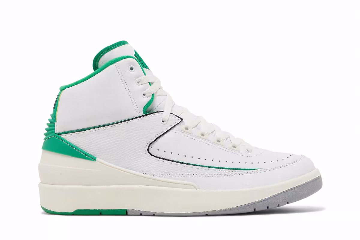 Air Jordan 2 Lucky Green, view 2