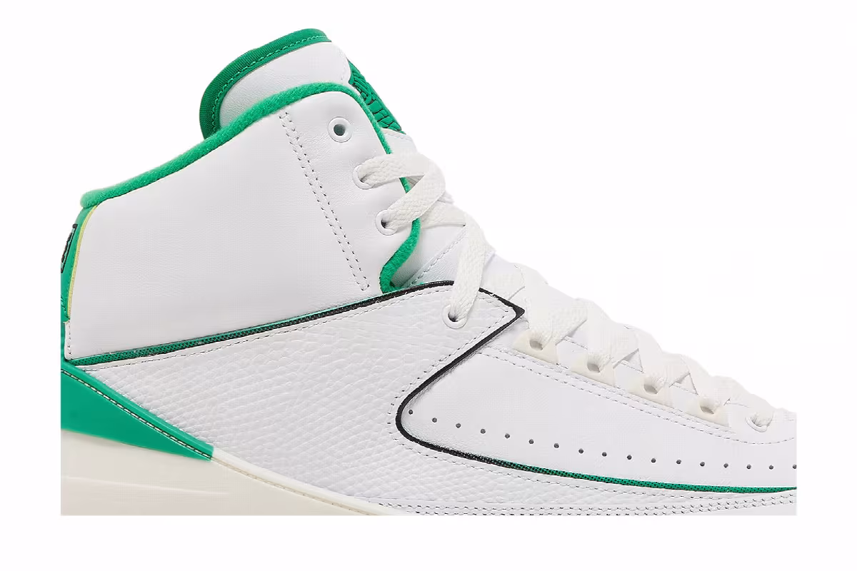 Air Jordan 2 Lucky Green, view 3
