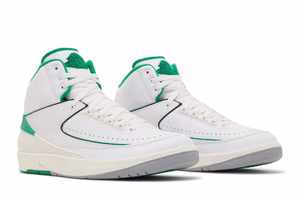 Air Jordan 2 Lucky Green, view 9