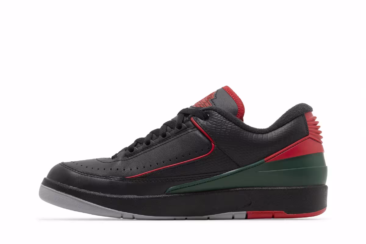 Air Jordan 2 Low Christmas, view 4