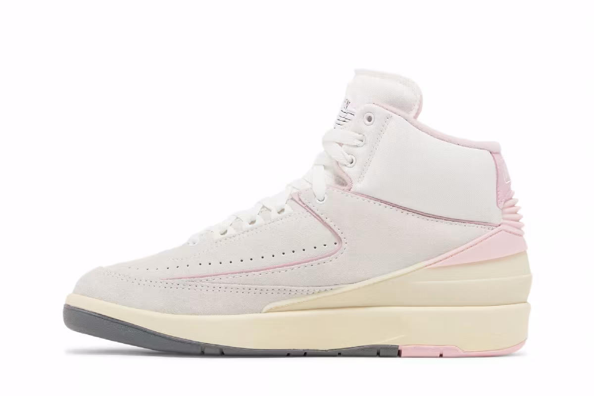Women's Air Jordan 2 Soft Pink, view 4