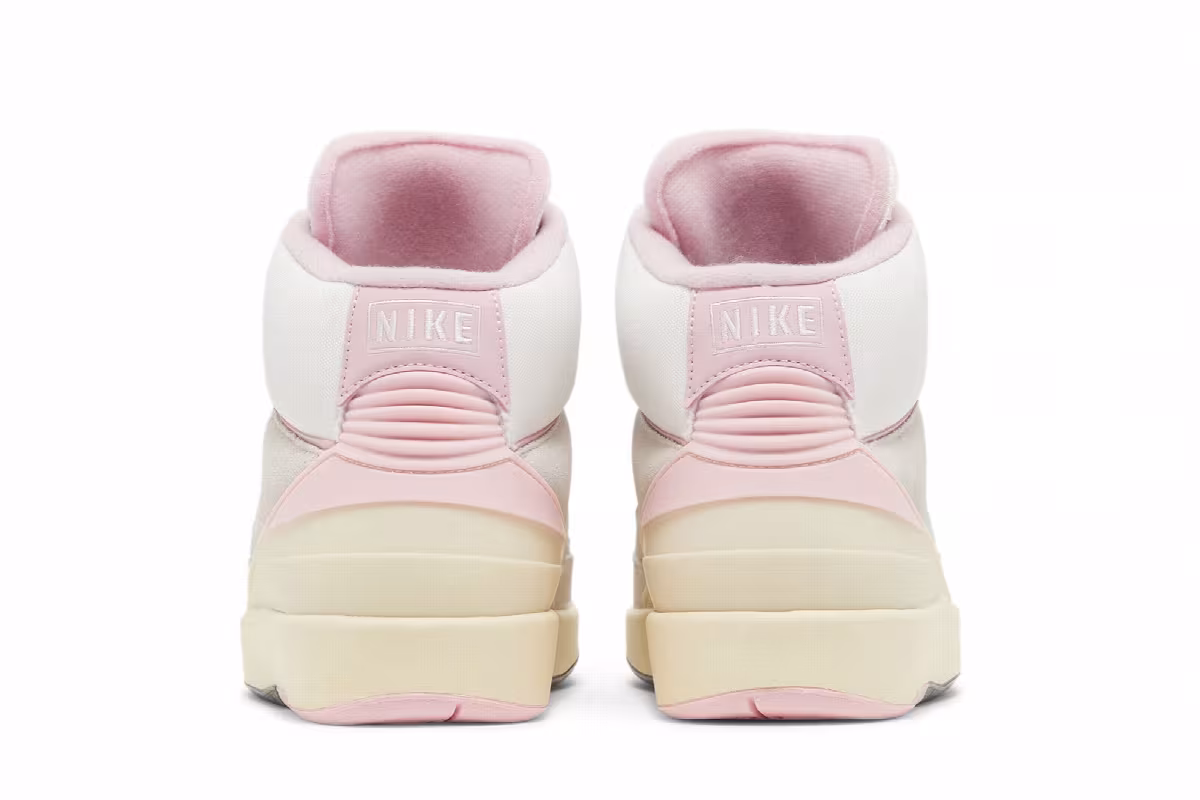 Women's Air Jordan 2 Soft Pink, view 7
