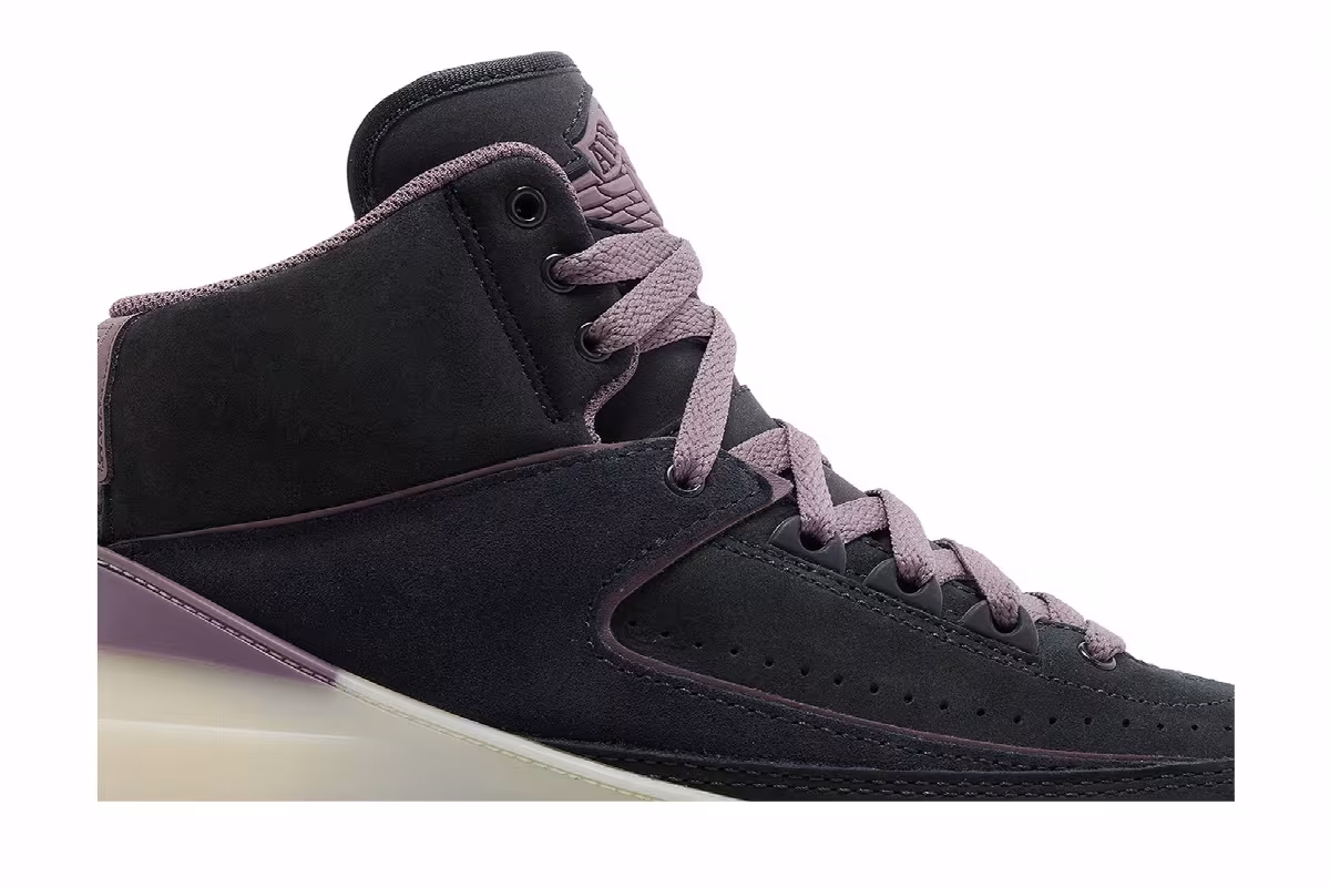 Women's Air Jordan 2 Off Noir Mauve, view 3