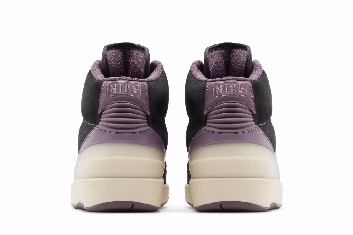 Women's Air Jordan 2 Off Noir Mauve, view 7