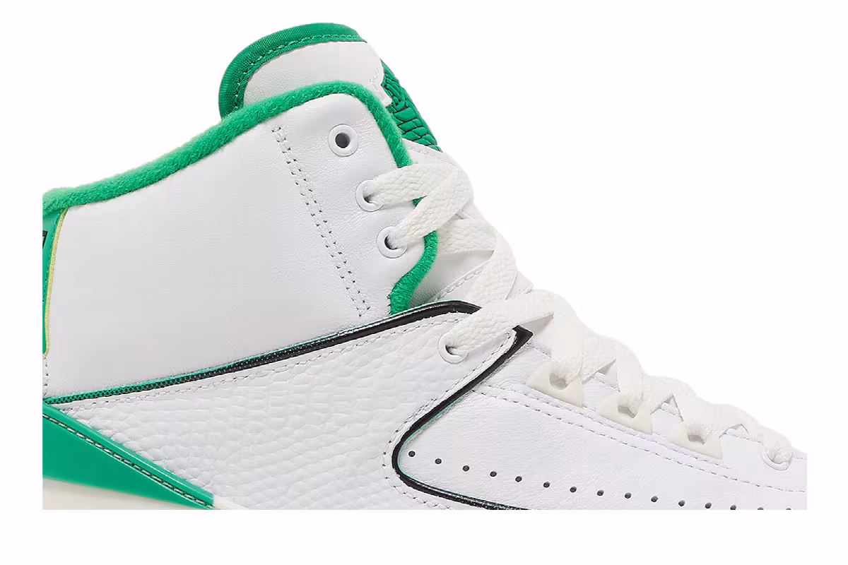 Air Jordan 2 GS Lucky Green, view 3