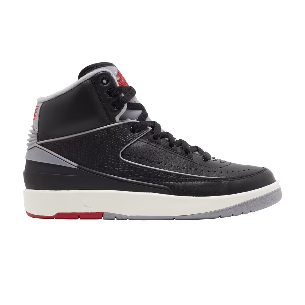 Air Jordan 2 GS Black Cement