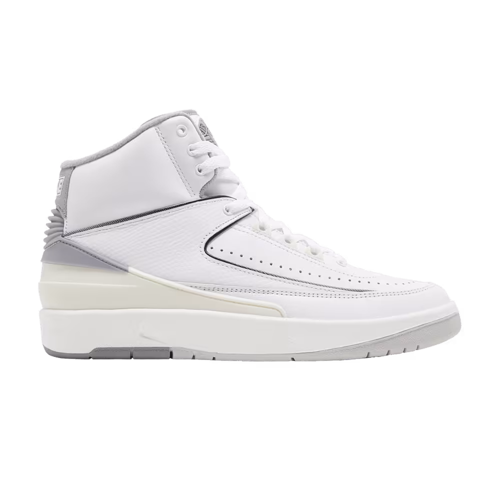 Air Jordan 2 GS White Cement