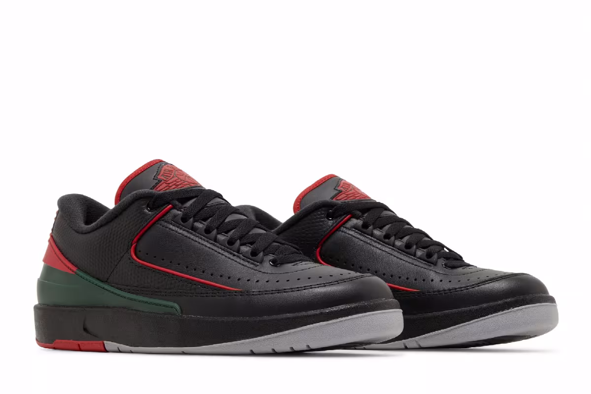 Air Jordan 2 Low GS Christmas, view 9