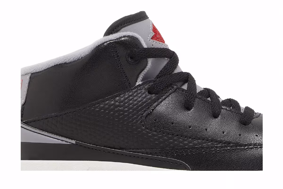 Air Jordan 2 TD Black Cement, view 3