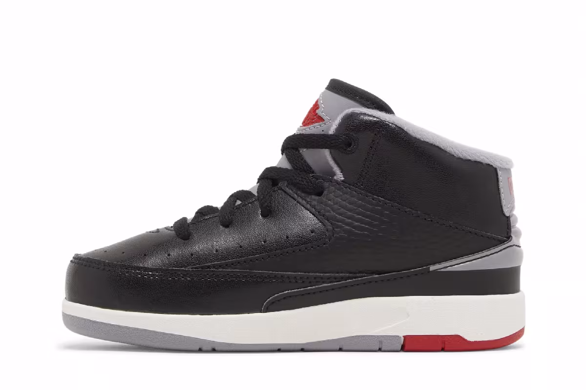 Air Jordan 2 TD Black Cement, view 4