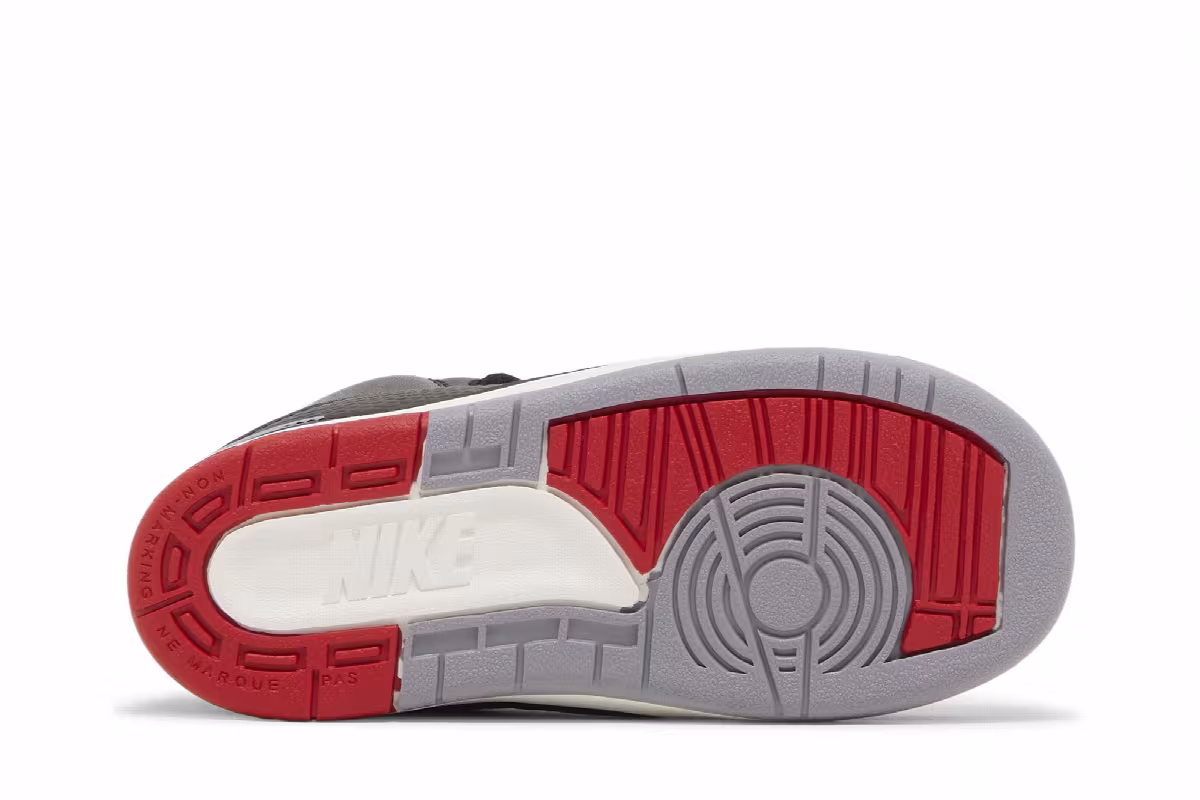 Air Jordan 2 TD Black Cement, view 5