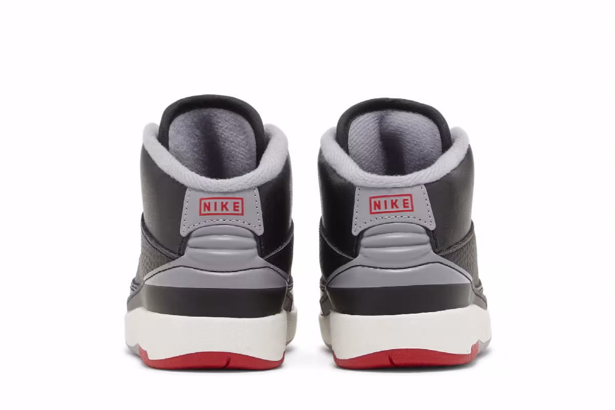 Air Jordan 2 TD Black Cement, view 7
