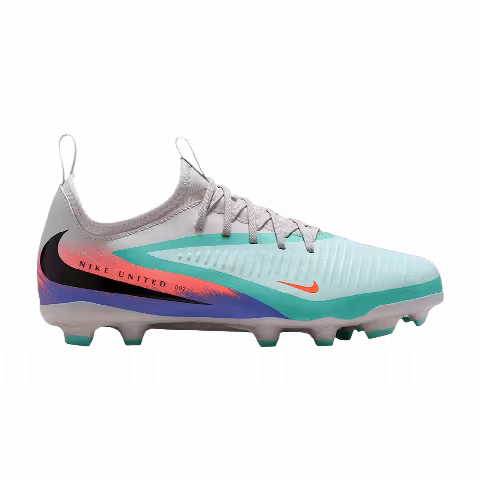 Nike United Jr. Phantom 6 Low Academy GS 'Pistachio Frost/Hyper Orange'