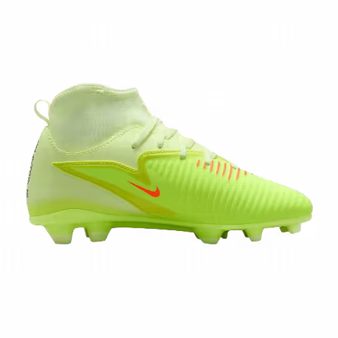 Nike Phantom 6 High Club MG GS 'Hyper Crimson Limelight'