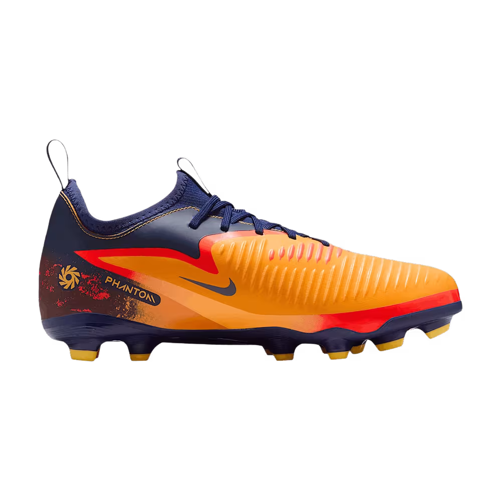 Erling Haaland x Nike Phantom 6 Low Academy MG GS Laser Orange Blue Void