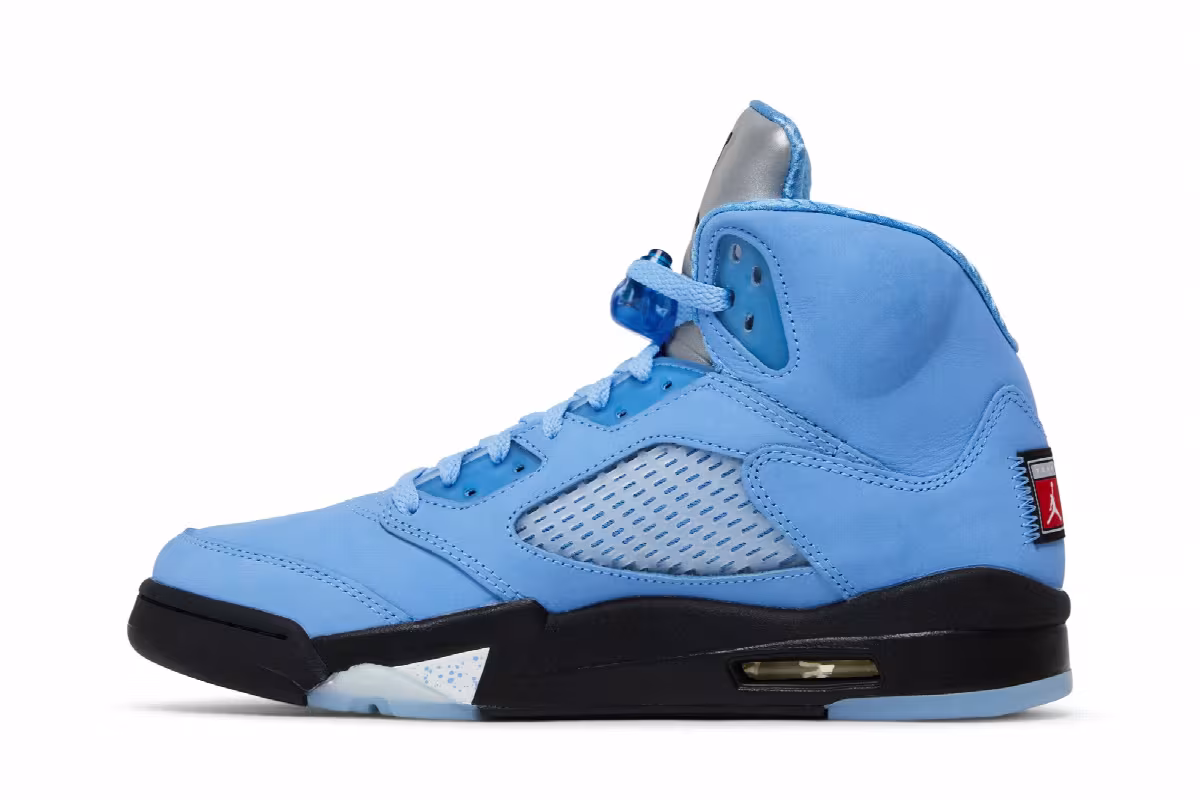 Air Jordan 5 SE UNC, view 4