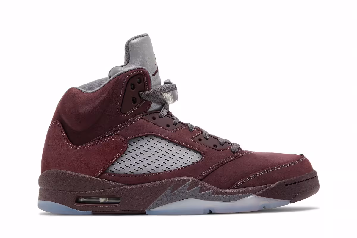 Air Jordan 5 SE Burgundy 2023, view 2