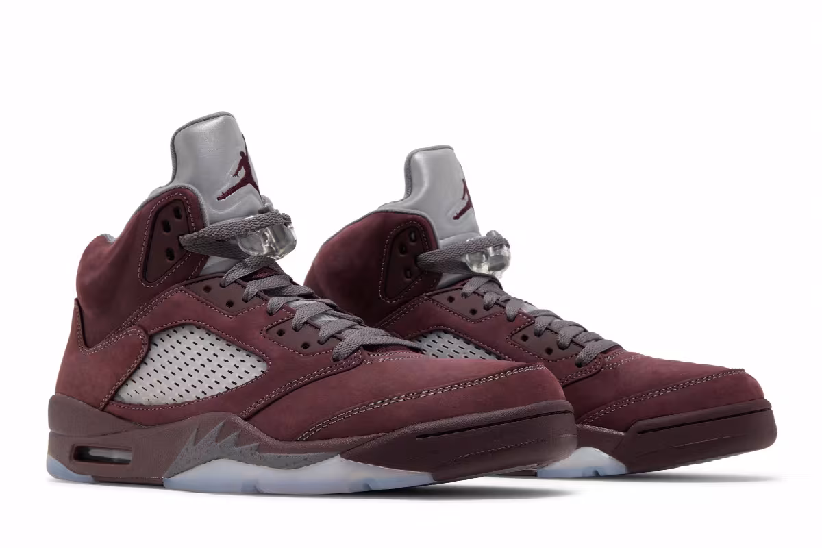 Air Jordan 5 SE Burgundy 2023, view 9