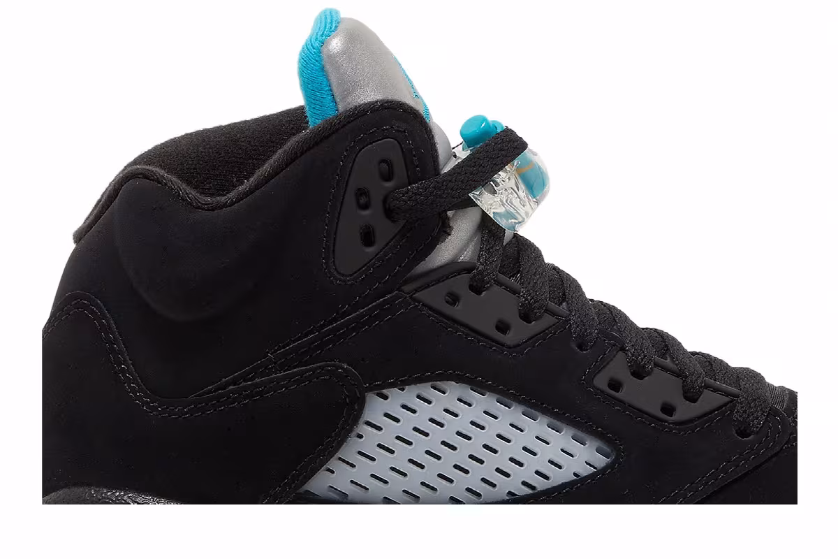Air Jordan 5 GS Aqua, view 3