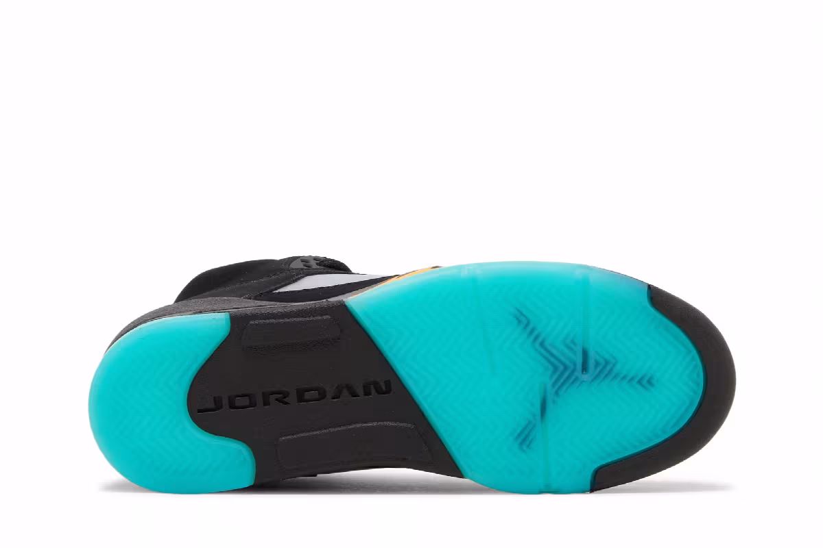 Air Jordan 5 GS Aqua, view 5
