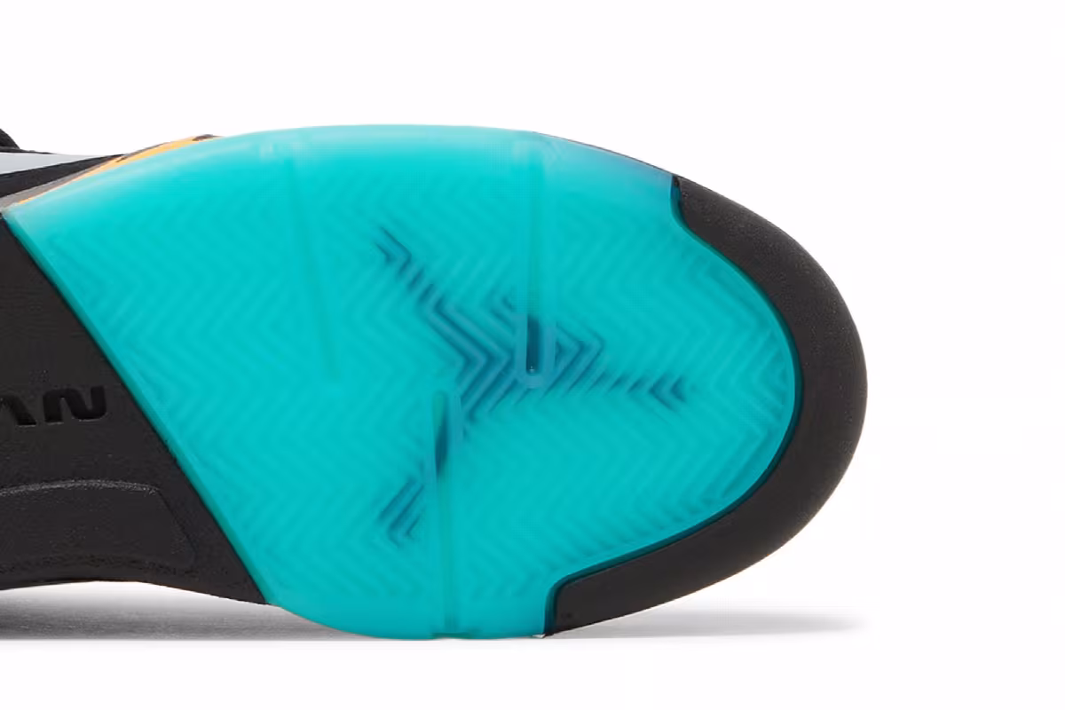 Air Jordan 5 GS Aqua, view 6