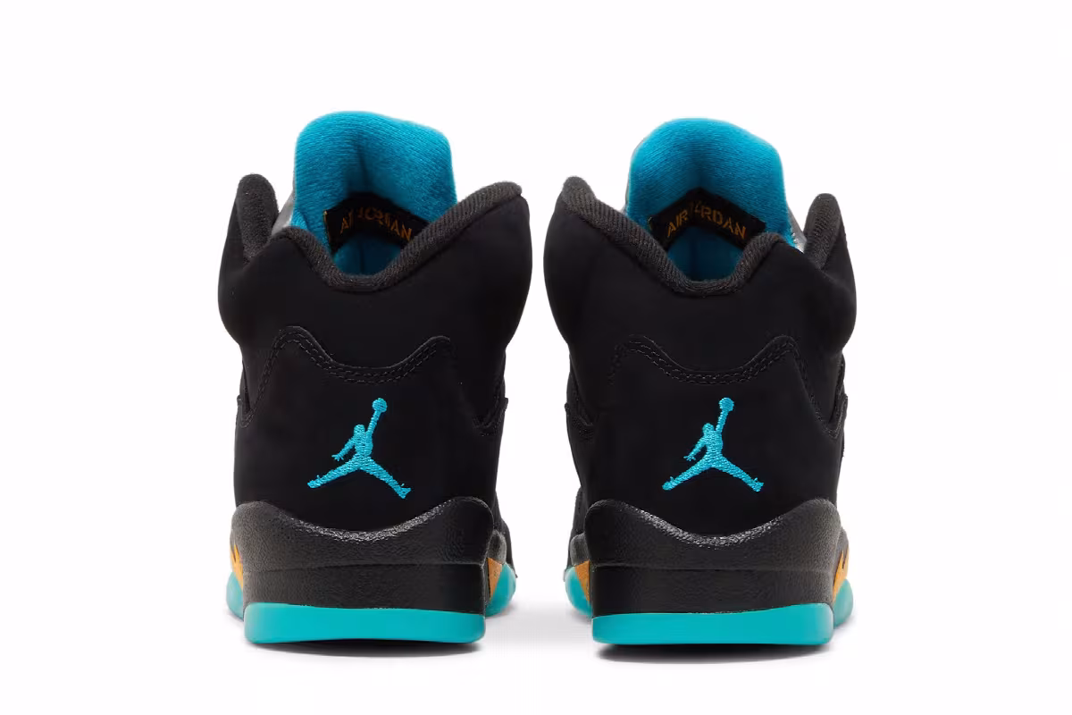 Air Jordan 5 GS Aqua, view 7