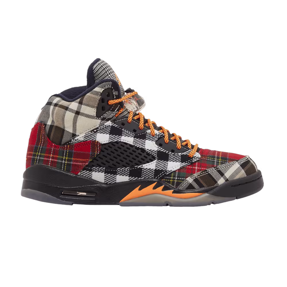 Air Jordan 5 GS Plaid