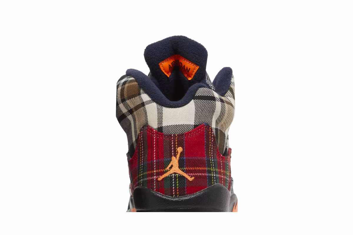 Air Jordan 5 GS Plaid, view 8