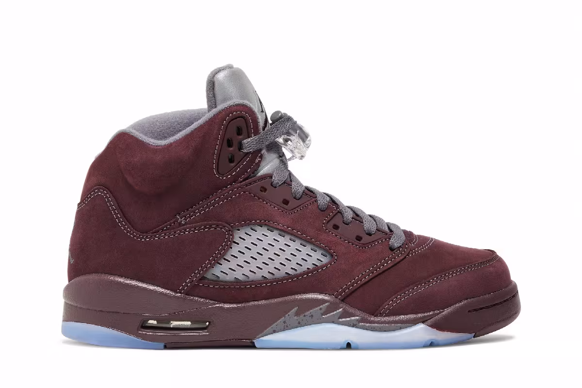 Air Jordan 5 SE GS Burgundy 2023, view 2