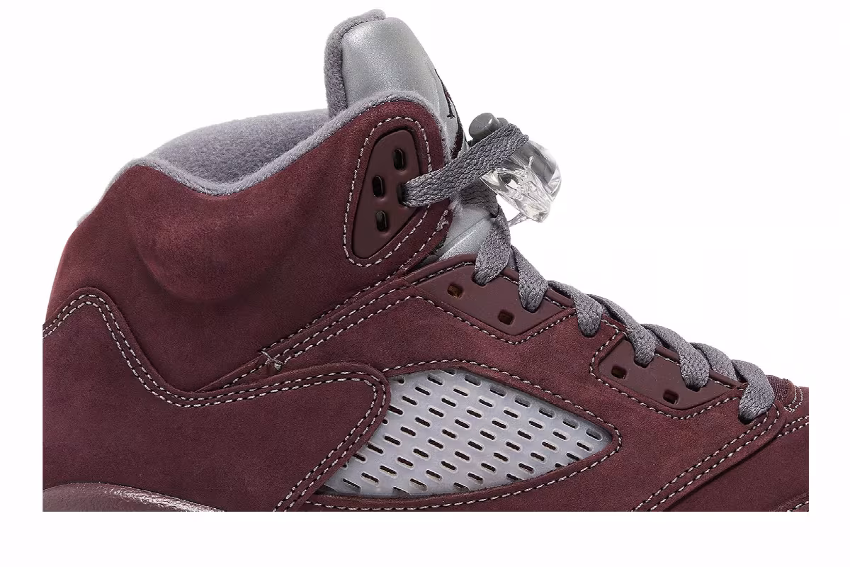 Air Jordan 5 SE GS Burgundy 2023, view 3