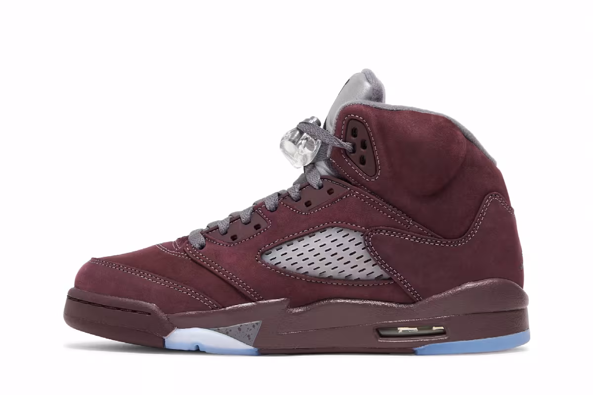 Air Jordan 5 SE GS Burgundy 2023, view 4