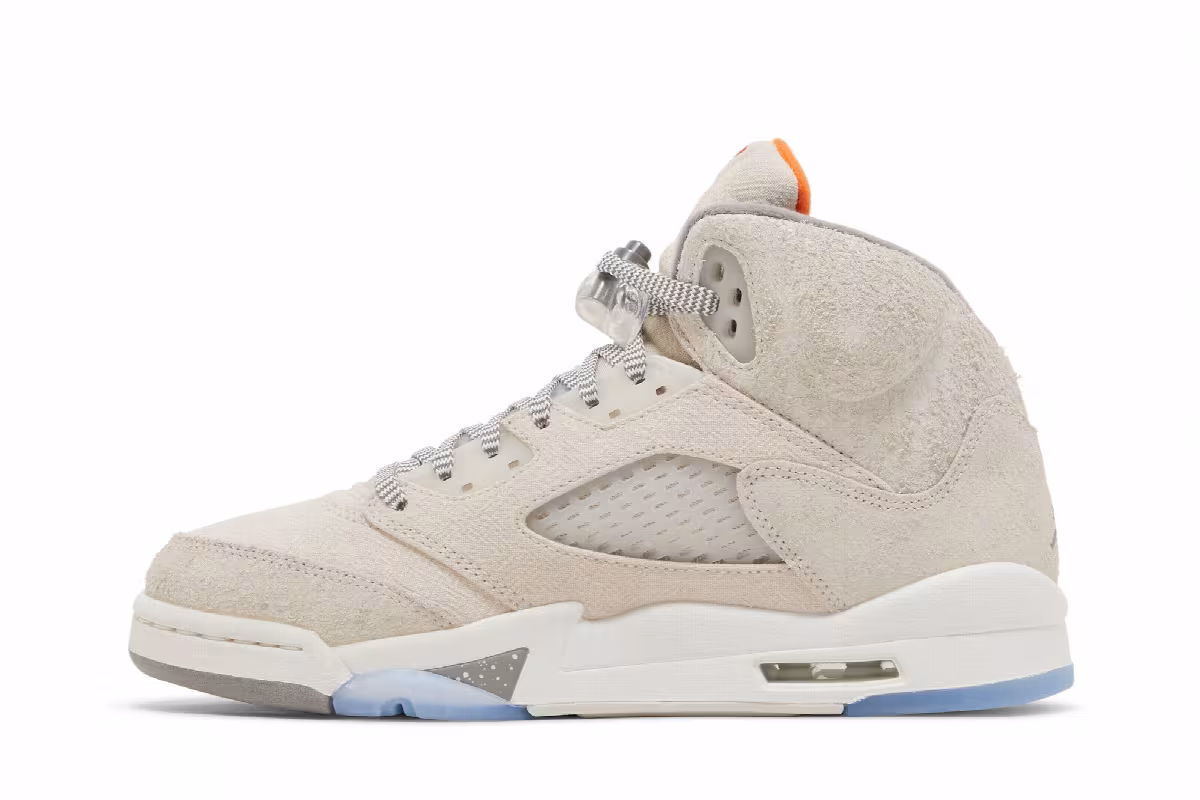 Air Jordan 5 SE Craft GS Light Orewood Brown, view 4
