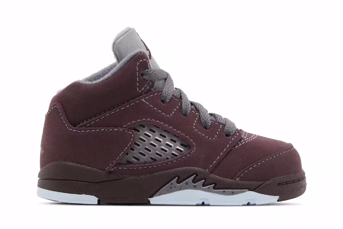 Air Jordan 5 SE TD Burgundy 2023, view 2