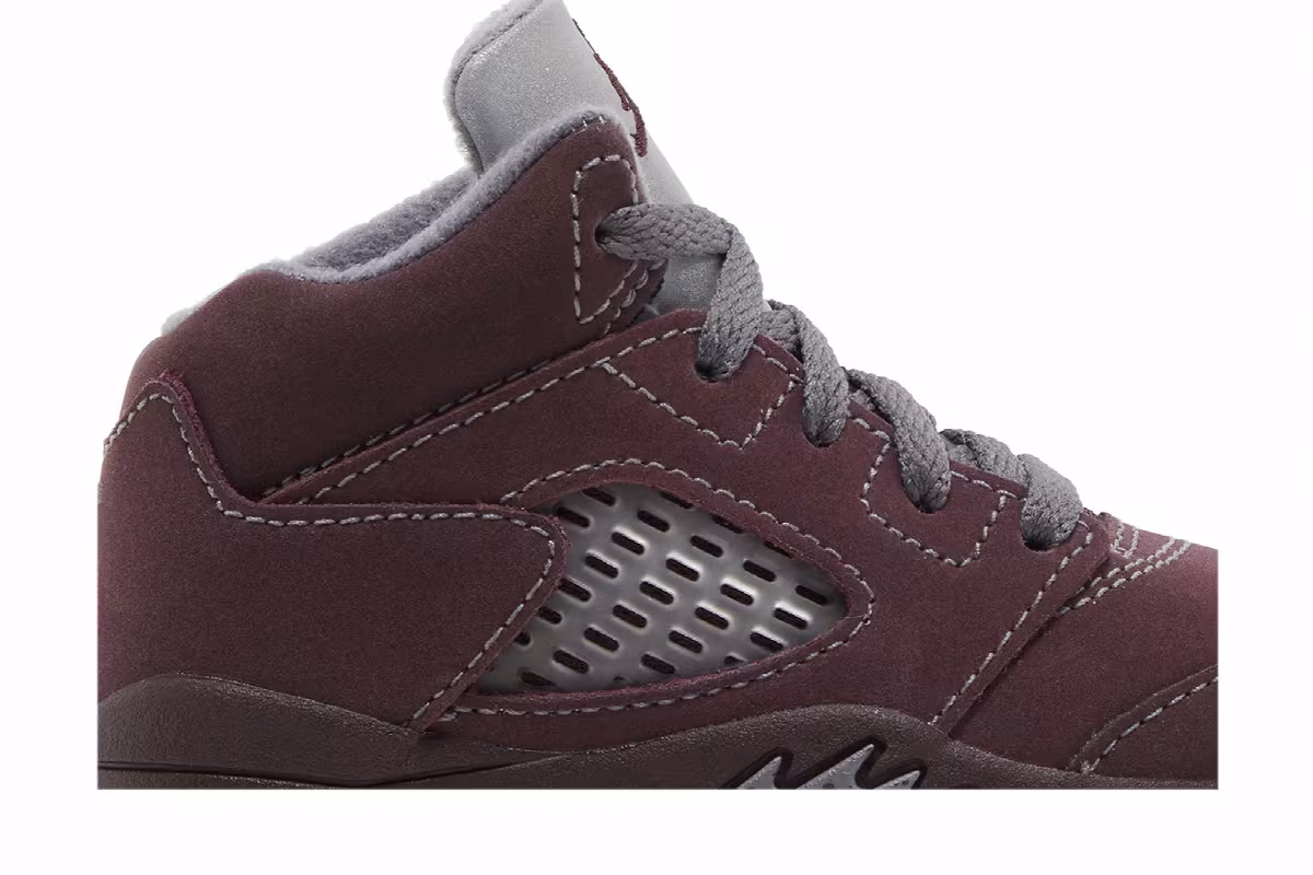 Air Jordan 5 SE TD Burgundy 2023, view 3