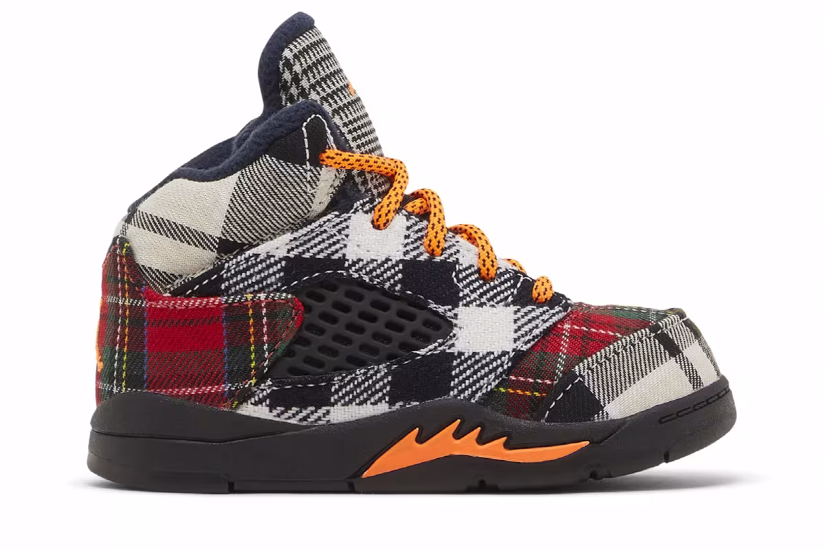 Air Jordan 5 TD Plaid, view 2
